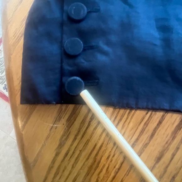 Eileen Fisher Zip Front V-Neck Peplum Jacket Black Large L Dress Casual - Picture 12 of 16